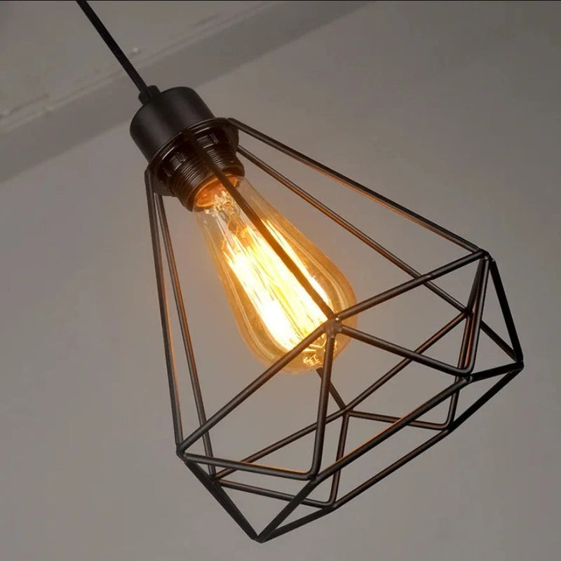 Hanglamp – Geometrisch ontwerp – Industrieel verlichtingsarmatuur