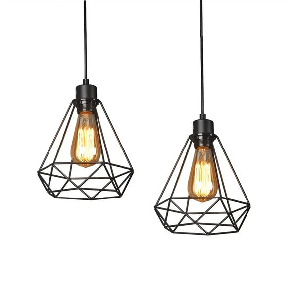 Hanglamp – Geometrisch ontwerp – Industrieel verlichtingsarmatuur
