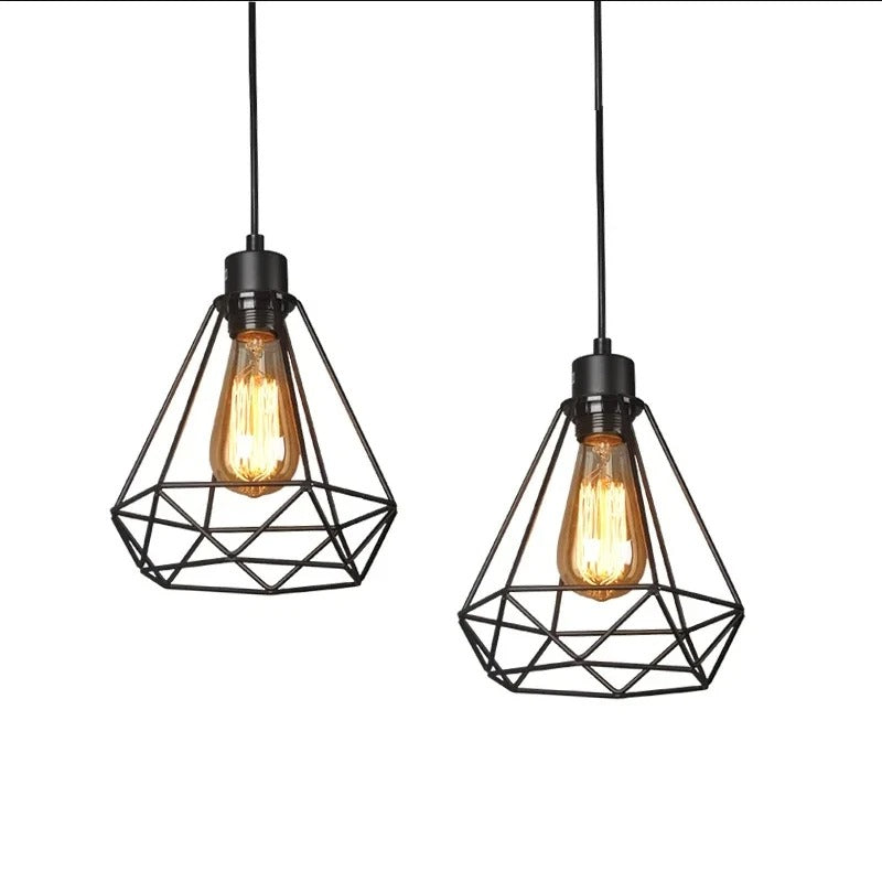 Hanglamp – Geometrisch ontwerp – Industrieel verlichtingsarmatuur