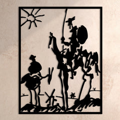 Metalen wanddecoratie – Kunstzinnig ontwerp – Duurzaam materiaal