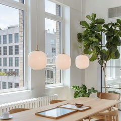 Hanglamp – Opaalglas – Geschikt voor diverse interieurstijlen | E27 fitting, energiezuinig