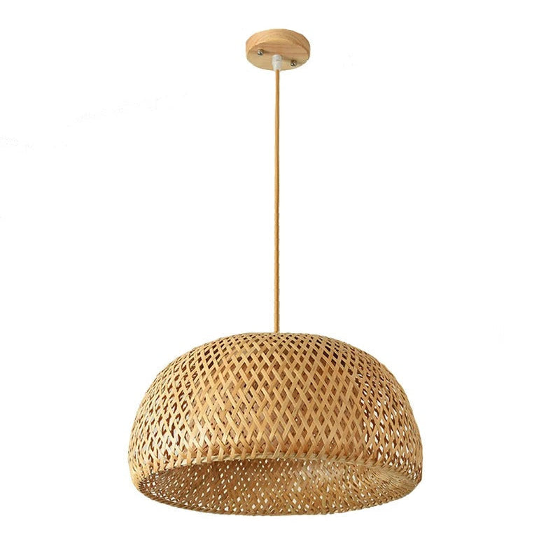 Hanglamp – Handgevlochten Bamboe – Elegante oosterse sfeerverlichting