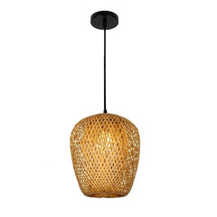Hanglamp – Handgevlochten Bamboe – Elegante oosterse sfeerverlichting