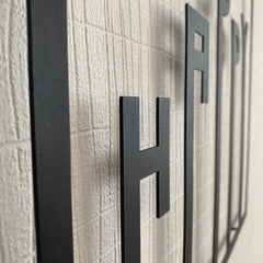 Metalen wanddecoratie – Inspirerende Boodschap – Duurzaam Ontwerp - POUEV